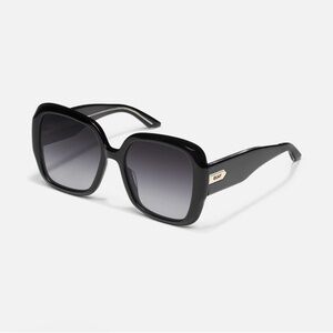 QUAY AUSTRALIA FULL GLAM Black Frame / Smoke Lens